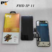 MS IPH layar LCD ponsel, layar LCD seri FHD untuk iPhone 11, Display LCD untuk Display iPhone Incell