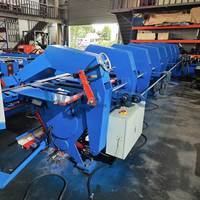 Machine de pliage entièrement automatique en aluminium et acier inoxydable avec moteur et composants d'engrenage pour la fabrication de tôles de haute précision