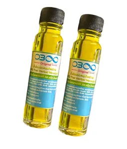 Buona qualità Premium biologico all'ingrosso da Thailand massaggio per il corpo OBOO Thai massaggio a base di erbe olio massaggio per il corpo a base di erbe 25 ML