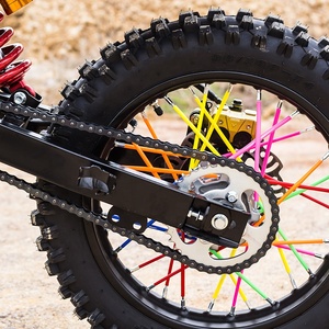 Moto Tout-Terrain 2024 à Essence <span class=keywords><strong>125</strong></span> Cc Refroidie par Air avec Démarrage au Pied et Électrique pour Adulte, Moteur 4 Temps et Grandes Roues - Product Image 4