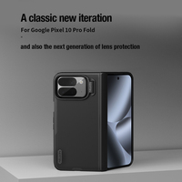 Coque de téléphone Nillkin Super Frosted Shield Prop avec protection d'écran transparente pour Google Pixel 10 Pro Fold, coque de protection antichoc