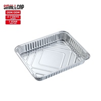 REC23183f Micro-ondes Jetable À Emporter Feuille D'aluminium Conteneur Plateau Fast Food Jetable Feuille Casseroles Plaque En Aluminium