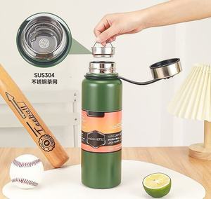 600-1500ml Vacuum Insulated Stainless Steel Thermos — 4-Size Travel Water <b>Bottle</b> for Sports Outdoor - Product Image 2
