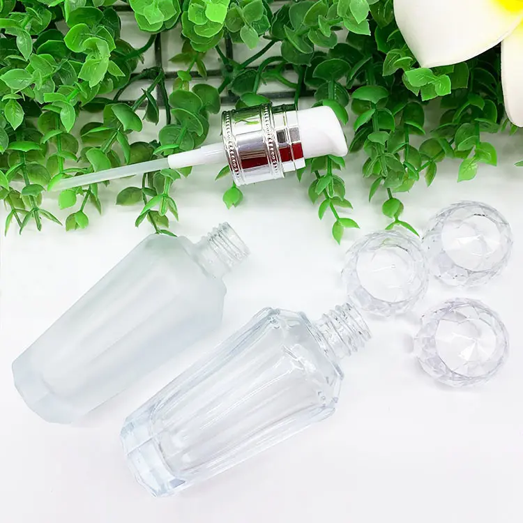 Cosmetic emulsion glass bottle set spray color essence bottling packaging materials bottle customized wholesale sample