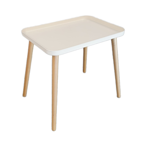 Mesa Auxiliar de Café Cuadrada de Madera Moderna, Económica, de Plástico, <span class=keywords><strong>para</strong></span> Comedor, <span class=keywords><strong>Cocina</strong></span> y Sala de Estar Moderna - Product Image 2