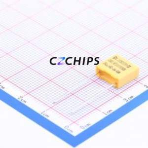 ตัวเก็บประจุฟิล์มโพลีโพรพิลีน (CBB) รุ่น PX333K2WB29H200D9R แบบ Through Hole (THT), ระยะขา P=7.5 มม. ความจุ 33nF ค่าความคลาดเคลื่อน 10% แรงดัน 310V - Product Image 1