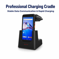 Lecteur RFID UHF portable Android 860-960 MHz, lecteur portable longue portée pour la gestion des actifs, la logistique de détail