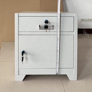 Nuovo 2025 Piccolo Armadietto in Acciaio con Cassetti Chiudibili a Chiave e Una Porta, Arredo per <span class=keywords><strong>Ufficio</strong></span>, Casa, Scuola, Magazzino e Camera <span class=keywords><strong>da</strong></span> Letto - Product Image 4