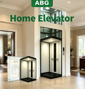 Ascensor Residencial Sencillo de 2 Pisos con Motor Monofásico de 220V, <span class=keywords><strong>Elevador</strong></span> sin Foso de Bajo Costo para Villas Rurales y Casas de Campo - Product Image 1