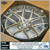 Jantes en alliage forgé sur mesure OEM S101SC 19-21 pouces 5x114.3 5x130 pour Porsche Cayman Nissan GT-R BMW M3 Audi RS Mercedes AMG