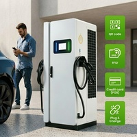 Nuevo Cargador Rápido para Vehículos Eléctricos con Enfriamiento Líquido de 240kW, CCS2 GB/T, Doble Conector, OCPP 1.6/2.0 para Estaciones de Carga Comerciales