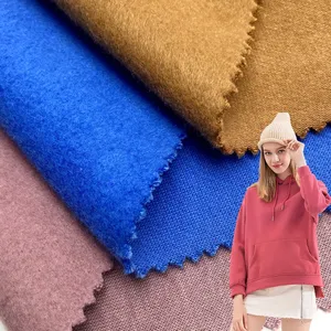100% Recycle Polyester Double Knit Sustainable Textile Fabric GRS