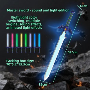 Espada Luminosa con Sonido de la Leyenda de Zelda, Modelo de Arma LED, Espada de Juguete Decorativa, ABS Ecológico, para Mayores de 14 Años - Product Image 5