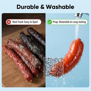 Modèle de <span class=keywords><strong>saucisse</strong></span> hyper réaliste professionnel pour accessoires de cinéma, merchandising visuel, décoration alimentaire artificielle haute fidélité - Product Image 2
