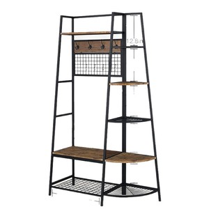 Cross-border storage <b>rack</b>, simple and multifunctional home storage <b>rack</b>, bedroom clothes <b>rack</b>, floor-standing storage <b>shelf</b> - Product Image 5