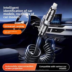 Cavo di Ricarica Rapida PD 240W 4 in 1 in Zinco da 2,0 Metri, Cavo USB-C a Type-C per Telefoni Cellulari/CarPlay - Product Image 2