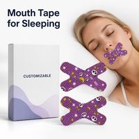 Cinta Adhesiva Bucal No Tejida, Soluble, Hipoalergénica, con Certificación CE, para Niños y Adultos, para Dormir en Casa, 30 Parches/Caja, Venta al Por Mayor Personalizada