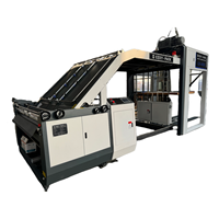 Machine de stratification de cannelure de couches servo complètement 1300 1600 complètement automatique de 3 pour le carton ondulé de carton