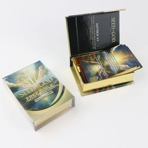 Китайская фабрика, печать на заказ, Вдохновляющие открытки для молитв из Священных Писаний, открытки с Библией, открытки для христианской игры - Product Image 1