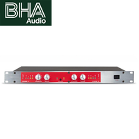 BHA 88 Processeur audio stéréo professionnel à double canal avec fonction de bypass par câblage, montable en rack