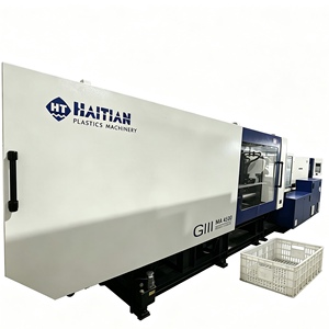 Máquina de Moldeo por Inyección de Plástico Hidráulica Horizontal Híbrida Haitian Glll de 450 Toneladas, Automática, Controlada por PLC, de <span class=keywords><strong>Segunda</strong></span> <span class=keywords><strong>Mano</strong></span> - Product Image 1