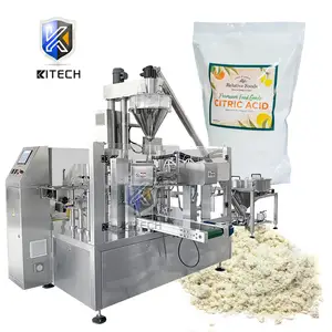 Auger Weighing Filling Packing Automatic Powder Doypack Pouoch Packaging Machine Suppliers