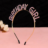Barrettes et bandeaux coréens haut de gamme pour femmes, ornés de strass, pour l'anniversaire, les fêtes et les événements festifs, idéaux pour la photographie.