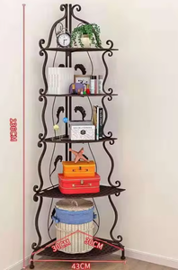 Étagère en métal <span class=keywords><strong>pour</strong></span> intérieur et extérieur Présentoir à 5 niveaux Étagère <span class=keywords><strong>pour</strong></span> plantes Présentoirs <span class=keywords><strong>pour</strong></span> jouets - Product Image 6