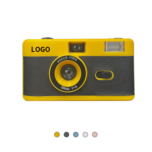 Vintage Reusable Film Camera Business Gift Reloadable 35mm Film Retro Camera with Flash
