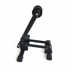 Support de réparation de vélo pliable en acier, support de réparation de vélo portable pour vélos de route et de montagne, noir 006487 - Product Image 1