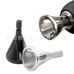 Mr Drill External <b>Chamfering</b> <b>Tool</b> High-Speed Steel Hexagonal Triangular Handle Metal Workpiece Deburring <b>Tool</b> - Product Image 5