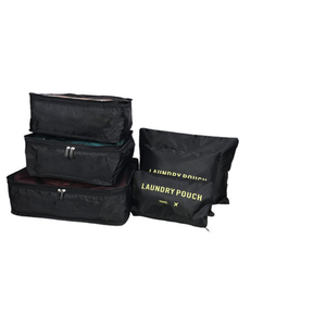 Ensemble de 6 cubes de rangement pour bagages <span class=keywords><strong>l</strong></span>égers et résistants à <span class=keywords><strong>l</strong></span>'eau avec cubes d'emballage pliants de voyage avec sac de vol pliable à fermeture éclair - Product Image 2