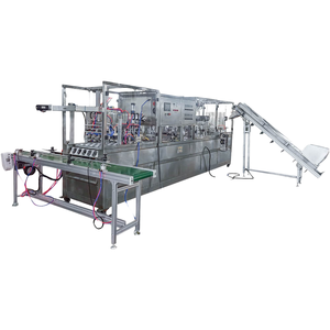 Máquina Automática Multifuncional de Alta Velocidade para Enchimento, Selagem e Embalagem de Cápsulas de Café e Bebidas para Água Pura, Iogurte e Pó - Product Image 1