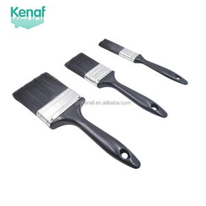 Kenaf largement utilisé virole en acier brillant de qualité manche de pinceau noir <span class=keywords><strong>vernis</strong></span>/laque pinceaux fins en gros - Product Image 5