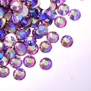 <span class=keywords><strong>Strass</strong></span> en verre à dos plat Yantuo Crystal AB, couleur <span class=keywords><strong>rouge</strong></span>, effet brillant, pour gobelets - Product Image 2