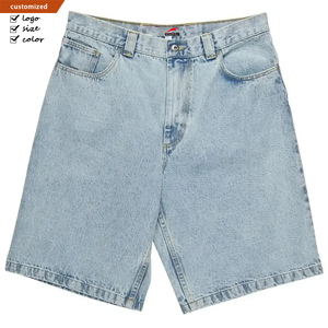 Shorts <span class=keywords><strong>en</strong></span> jean vintage personnalisés pour homme – Nouvelle collection été - Product Image 1