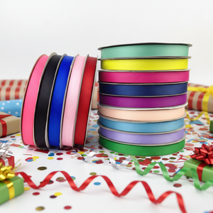 <span class=keywords><strong>Ruban</strong></span> en satin uni 100 % polyester, 38 mm, 100 yards par rouleau, pour cadeaux <span class=keywords><strong>de</strong></span> Noël <span class=keywords><strong>et</strong></span> <span class=keywords><strong>de</strong></span> la fête des mères, fournitures artisanales polyvalentes - Product Image 4