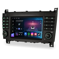 Erisin ES9069C Radio de Auto con Pantalla Táctil de 7 Pulgadas, DSP, Android 16, CarPlay, GPS, 4G, DAB, para Mercedes Benz Clase C, CLC W203, CLK W209