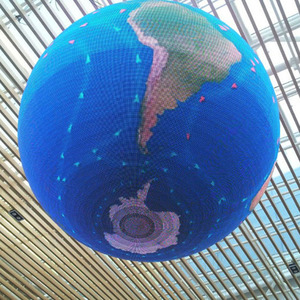 Pantallas LED esféricas de tamaño personalizado P2.5, P3, P4 con pantallas de visualización esféricas 3D - Product Image 3