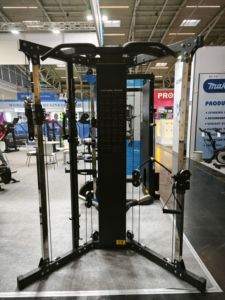 TZfitness TZ-Q1105 Appareil de musculation commercial à double poulie avec plaques de poids, entraîneur fonctionnel réglable, traction latérale, rameur bas, équipement de salle de sport - Product Image 3