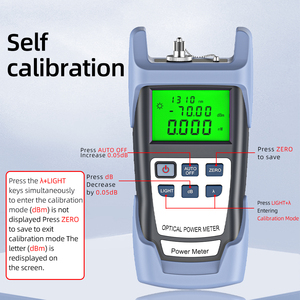 Sợi quang Power Meter nối cáp Tester leistungsmesser Mạng 70 ~ + 10dB -50 ~ 26dB (với Built-in LED chiếu sáng) FTTx - Product Image 2