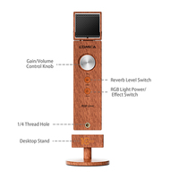 Comica – Microphone USB rvb Umic pour PC/ordinateur portable/téléphone/Xbox/PS4/5, idéal pour les jeux, le Streaming, les Podcasts, Twitch, YouTube