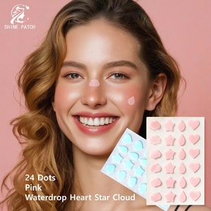 Patchs Hydrocolloïdes Mignons en Forme de Cœur et d'Étoile pour l'Acné, Autocollants Invisibles de Traitement des Boutons pour Tous Types de Peau - Product Image 3