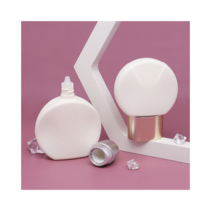 Pe phẳng Kem chống nắng chai 50ml Gói nhựa trắng cho mùa hè chăm sóc da vít nắp <span class=keywords><strong>container</strong></span> Logo có sẵn - Product Image 1