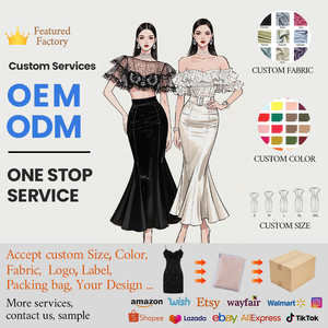 Conjunto <span class=keywords><strong>de</strong></span> dos piezas ZYHT 20925: Blazer <span class=keywords><strong>y</strong></span> <span class=keywords><strong>falda</strong></span> con cuello cuadrado, perlas <span class=keywords><strong>y</strong></span> cremallera frontal, elegante traje <span class=keywords><strong>de</strong></span> <span class=keywords><strong>blusa</strong></span> <span class=keywords><strong>y</strong></span> <span class=keywords><strong>falda</strong></span> con detalles <span class=keywords><strong>de</strong></span> encaje. - Product Image 6