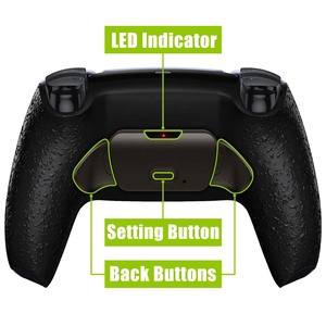 Metal Button Rise 2.0 Remappable Remap Kit com atualização PCB + Back <span class=keywords><strong>Shell</strong></span> + 2 botões traseiras para <span class=keywords><strong>PS5</strong></span> <span class=keywords><strong>Controller</strong></span> - Product Image 3