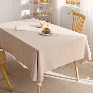 High Quality Square Polyester Nonwoven Modern Reusable Durable Waterproof Resistant Printed Floral <b>Tablecloth</b> for Home - Product Image 1