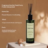 Diffuseur d'huiles essentielles haut de gamme pour chambre et salle de bain, sans flamme, en rotin, avec fleurs séchées, pour aromathérapie d'intérieur longue durée