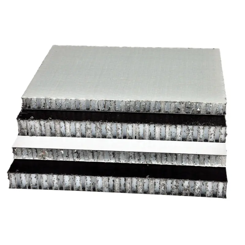 Chất lượng tốt sợi thủy tinh chống trượt PP tổ ong bánh sandwich Panel cho hộp xe tải fefrigerated xe tải