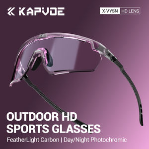 تصنيع أحدث تصميم TR90 UV400 لحماية ركوب الدراجة النظارات الفوتوكرومية للركوب للبيع - Product Image 3